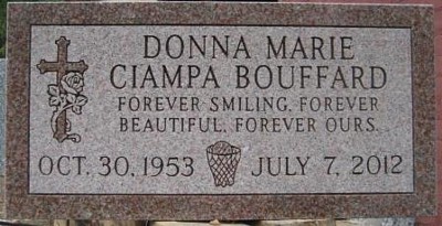 There are many ways to personalize a standard footstone while conforming to cemetery regulations.