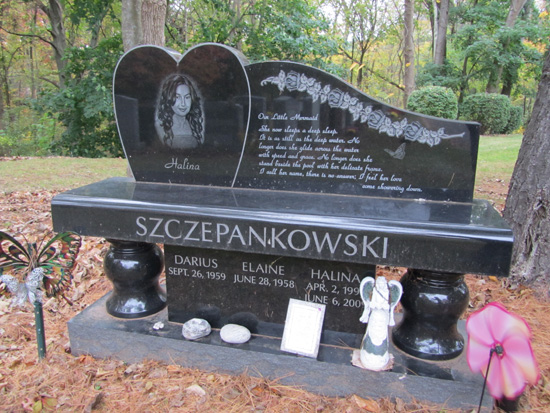 Find out what is permitted on and around a memorial bench for a loved one's gravesite