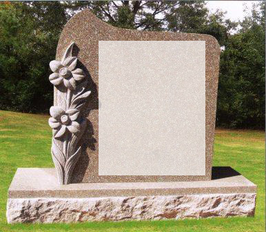 We carry specially designed headstones as well as more simple ones at Daley-Connerton Memorial Co