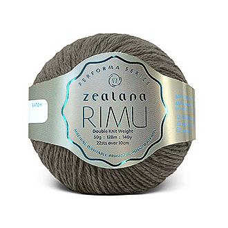 Zelana Rimu Merino Possum DK Knitting Yarn - Grey