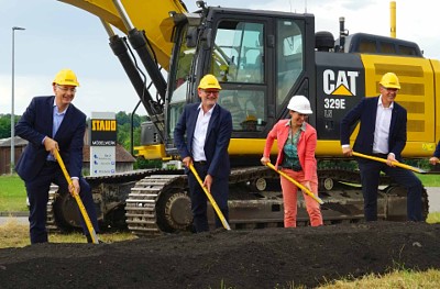Groundbreakting ceremony for new Staud production facilities