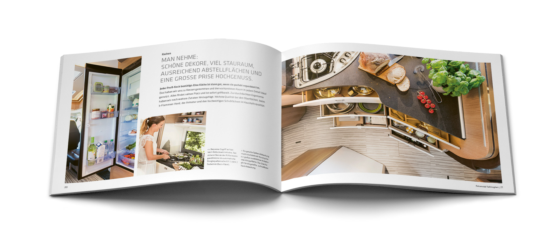 Katalog Malibu Reisemobile Teilintegrierte Kochen von Kainz Werbeagentur