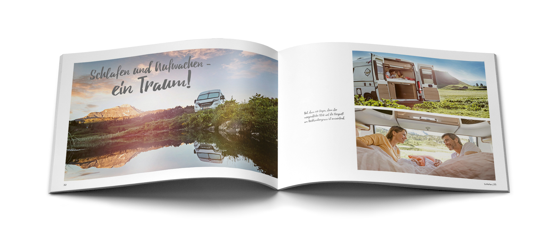 Katalog Malibu Vans Einstiegsseite Schlafen von Kainz Werbeagentur