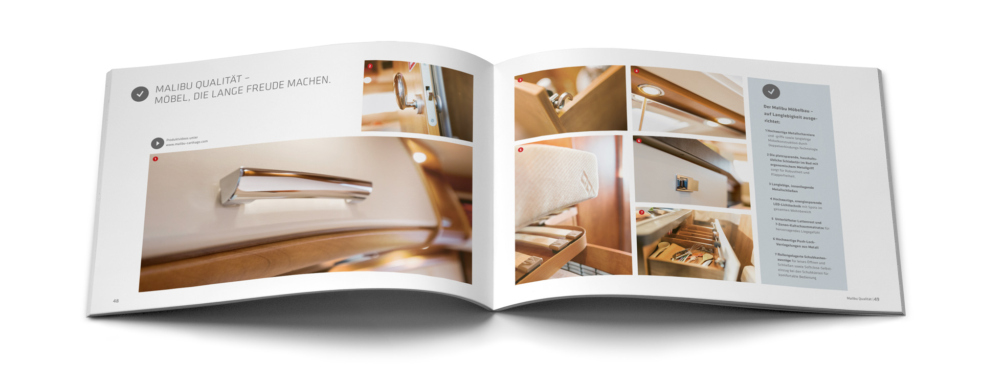 Katalog Malibu Van Qualität Möbelbau von Kainz Werbeagentur