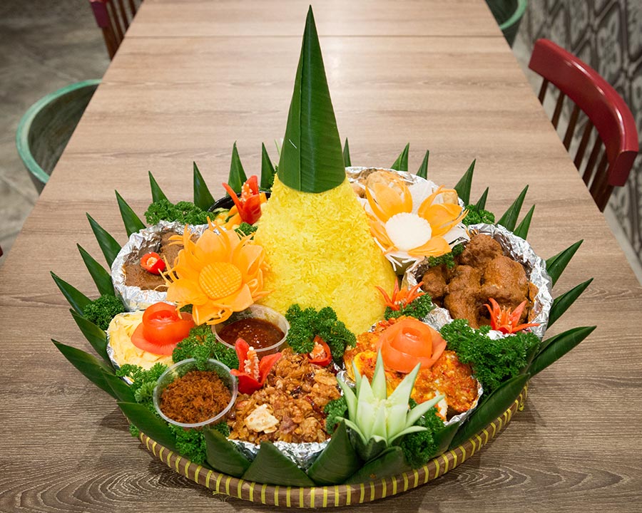 Nasi Tumpeng IndoChili Indonesian Restaurant Singapore
