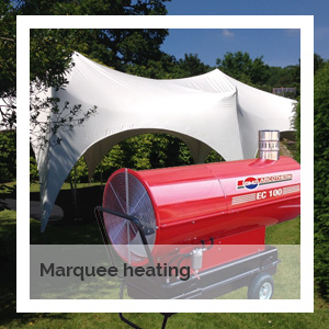 Marquee heating | Godney Marquee Hire