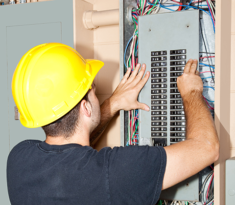 Link to the Oakwood Electrical & Generator  Installation Services Page