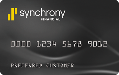 image of a Synchrony Credit Card