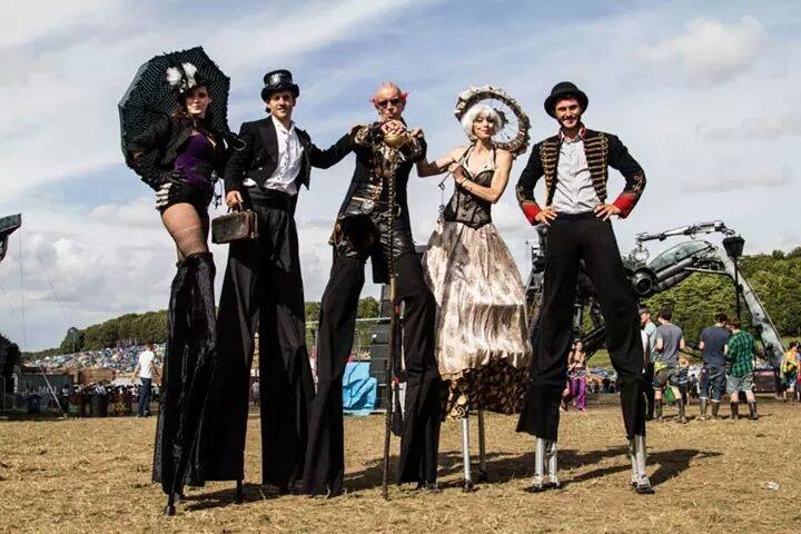 Circus Antics Steampunk - Stiltwalkers