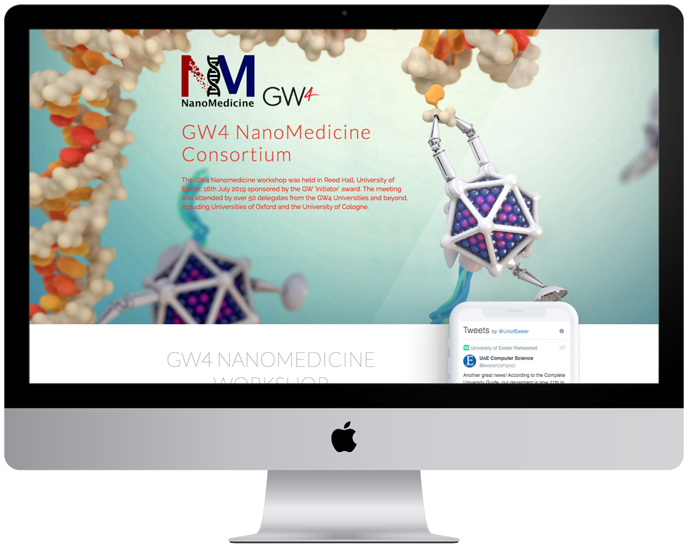 GW4 NanoMedicine | Responsive Website