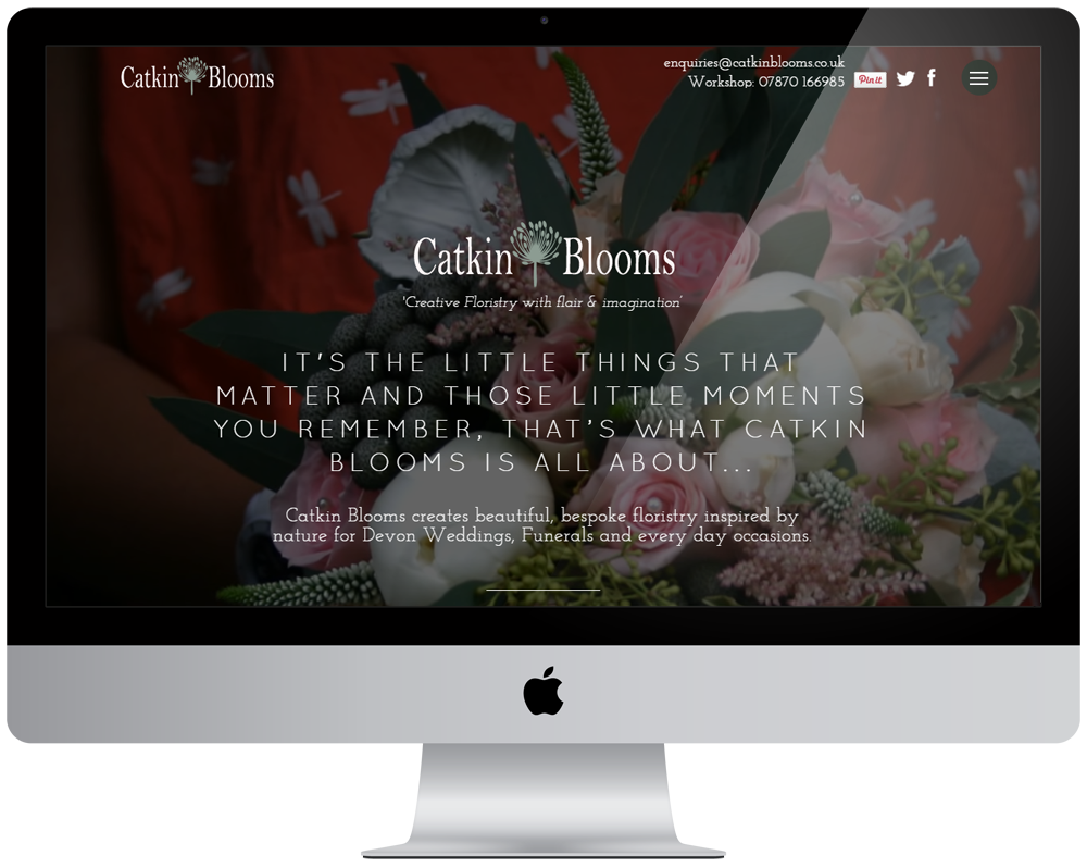 Catkin Blooms Responsive Website