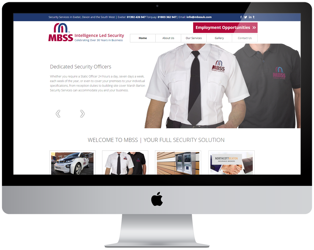 MBSS Responsive Website