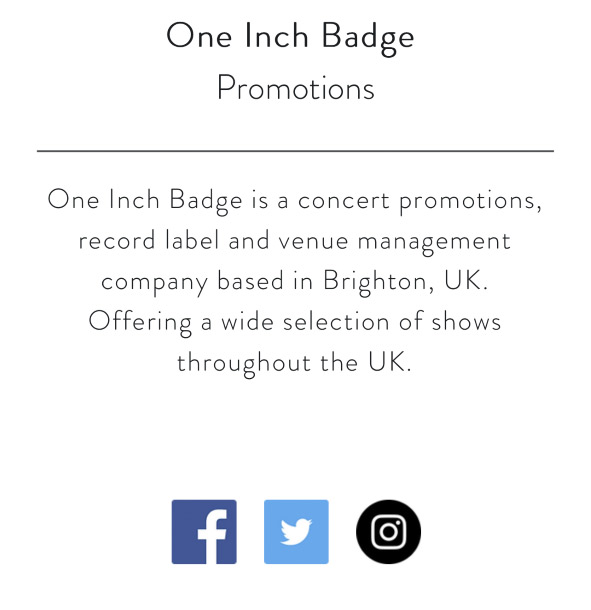 One Inch Badge