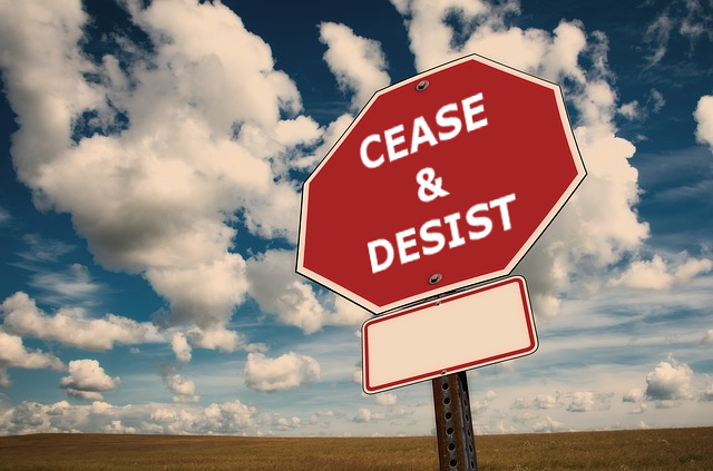 Cease and Desist Letter | Florida | Boynton Beach Business Lawyer | 33435 | 33437 | 33474