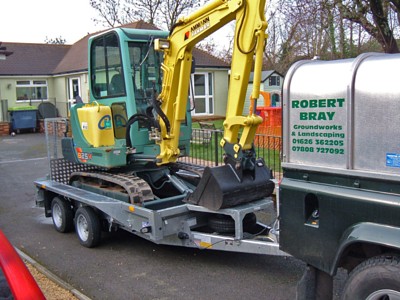 Plant Hire | General Builder | R Bray Groundworks Exeter