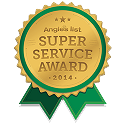 2X winner of the Angie's List Super Service Award