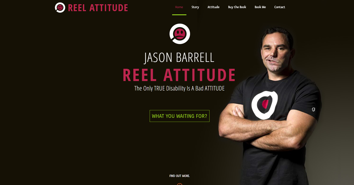 Reel Attitude | Jason Barrell | Motivational Speaker | New Zealand