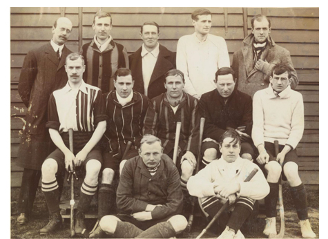 1908 Easter Tour Folkestone Team Photograph