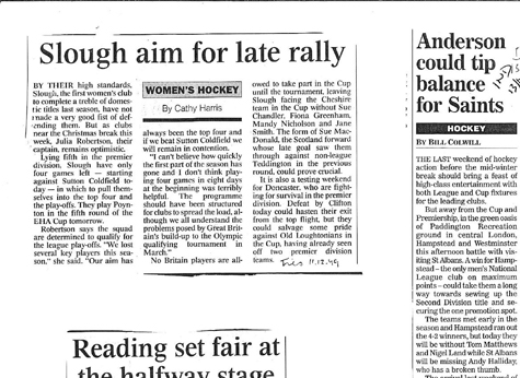 1999 Independent Article St Albans 13.12.99