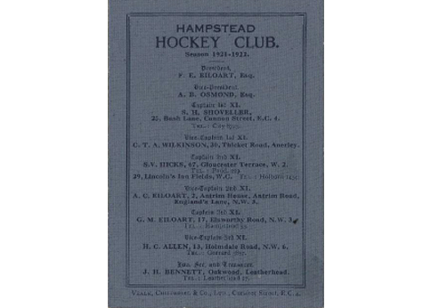 1921 Fixture Card cover
