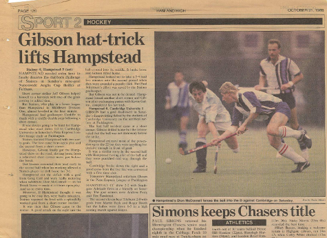 1988 National Cup Staines Ham and High 21.10.88