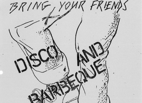 1981 Disco and Barbecue Poster 30.05.81