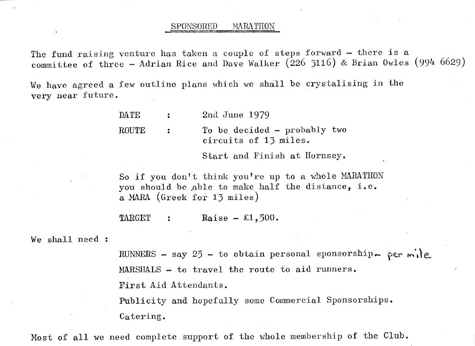 1979 Marathon Notice 2.4.79