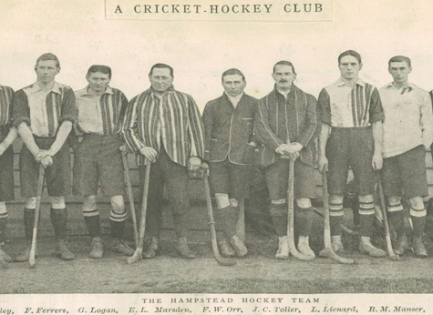 1904-5 A Cricket-Hockey Club Photo​