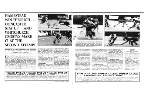 1994 Hockey Digest Play Offs Report April 1994