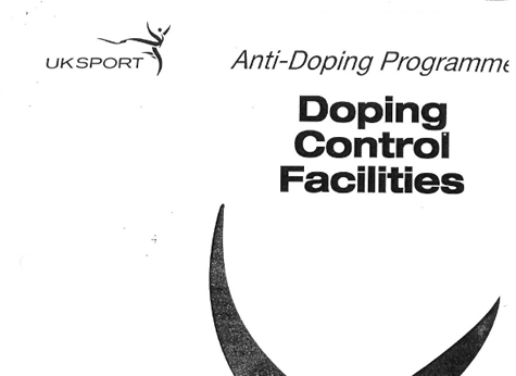2001 UK Sport Doping Control Facilities