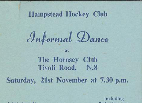 1959 Informal Dance Ticket