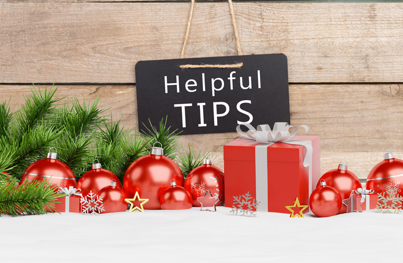 Twelve tips for the festive period
