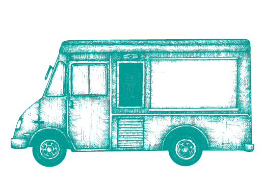 Illustration Streetfood Truck