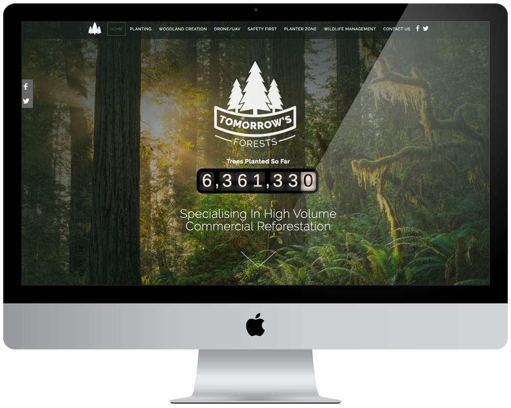 Tomorrow’s Forests | Responsive Website