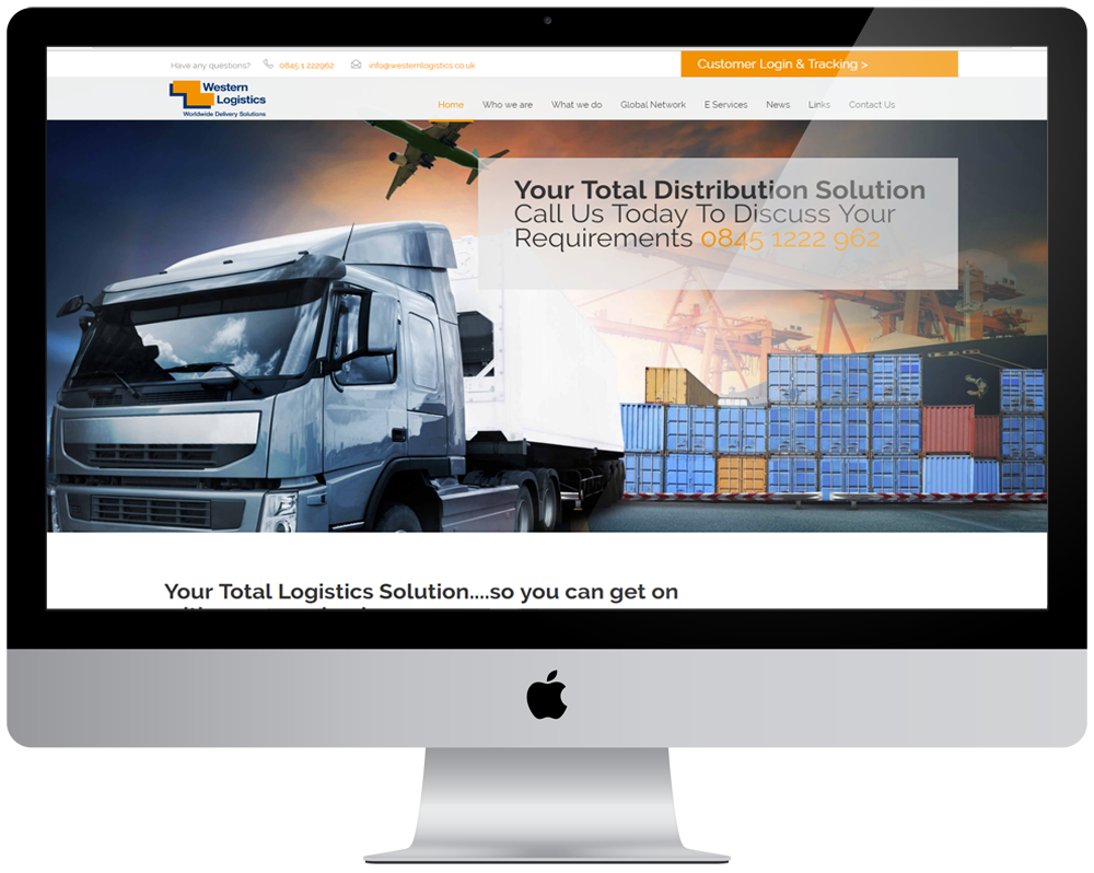 Western Logistic Responsive Website