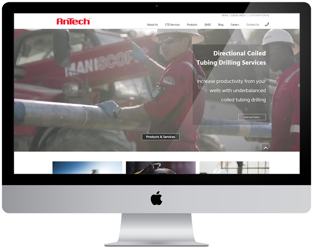 AnTech | Responsive Website