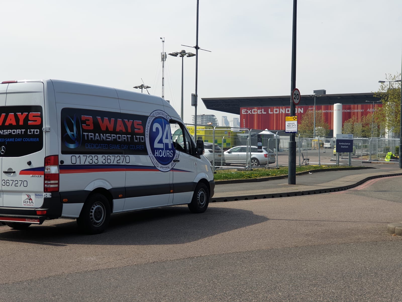 Van Deliveries Logistics in Peterborough, Nationwide emergency van courier