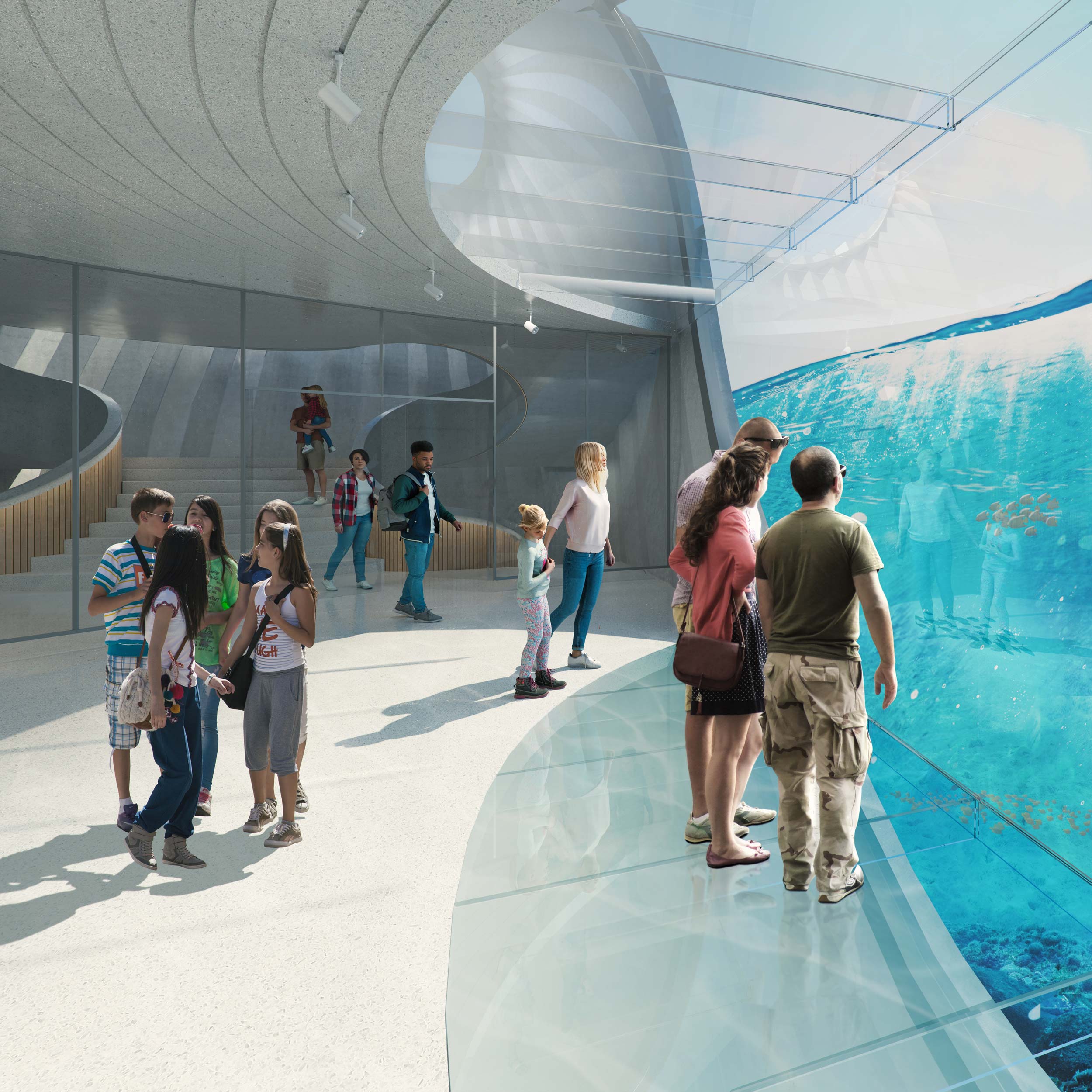 Underwater Ocean Discovery Centre | Baca Architects