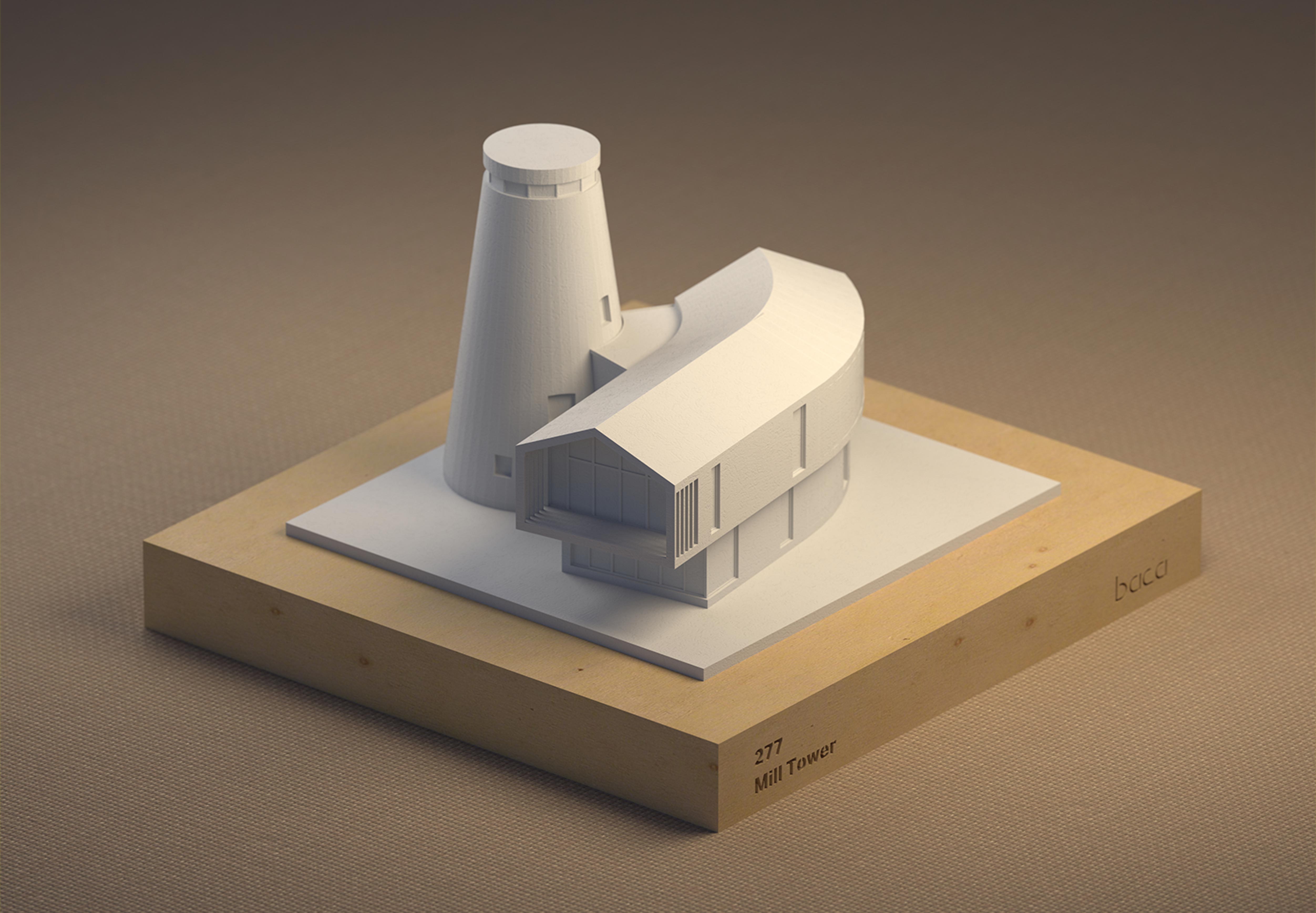 Mill House 3D Model