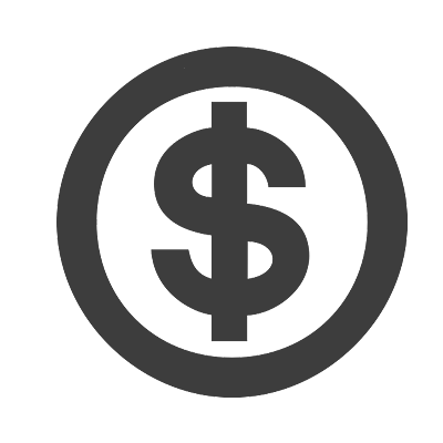 El símbolo de dinero