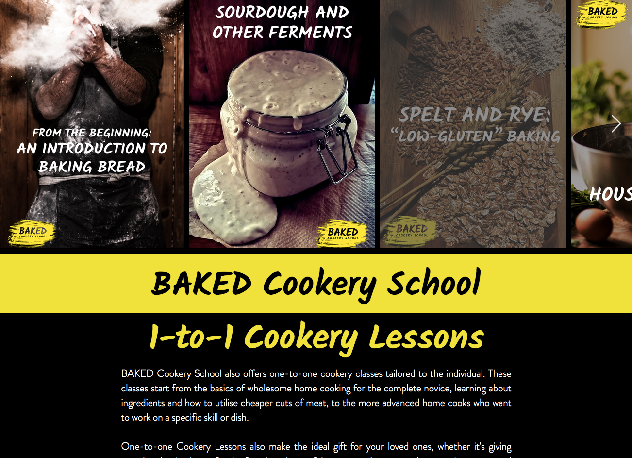 Baked Cookery School